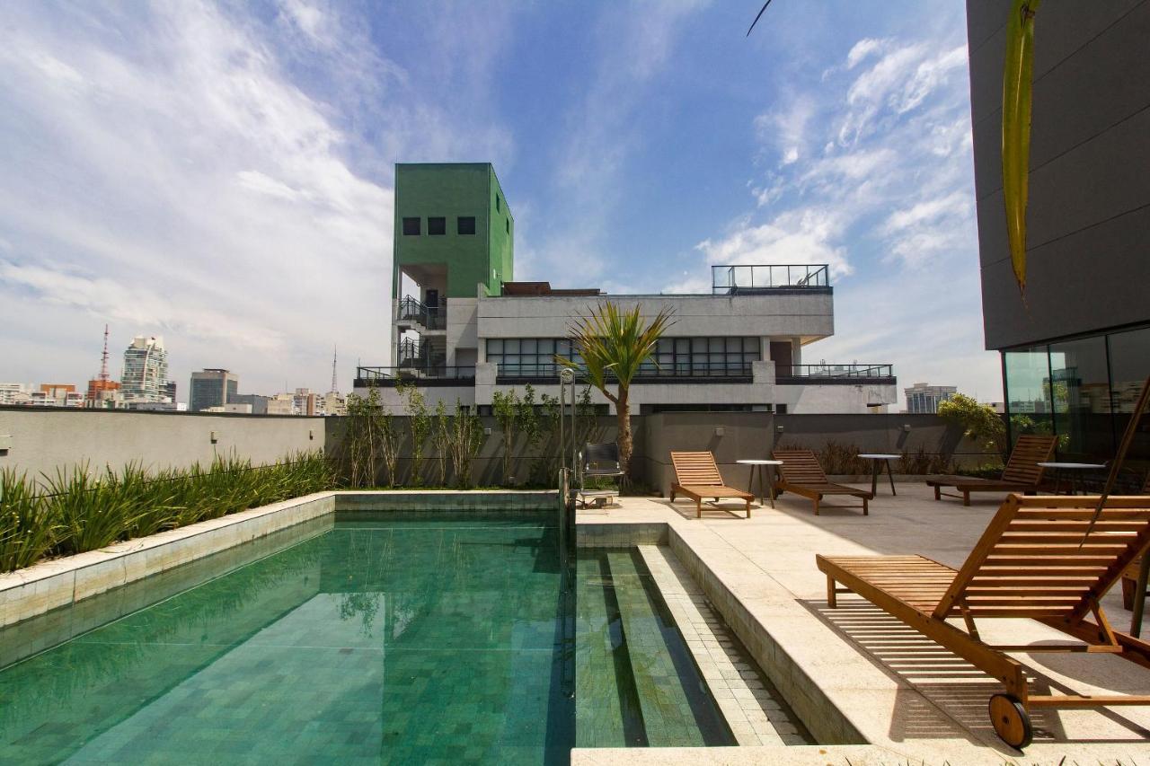 By Dabra - Studios Exclusivos Com Rooftop, Academia E Coworking Perto Da Avenida Paulista São Paulo Buitenkant foto