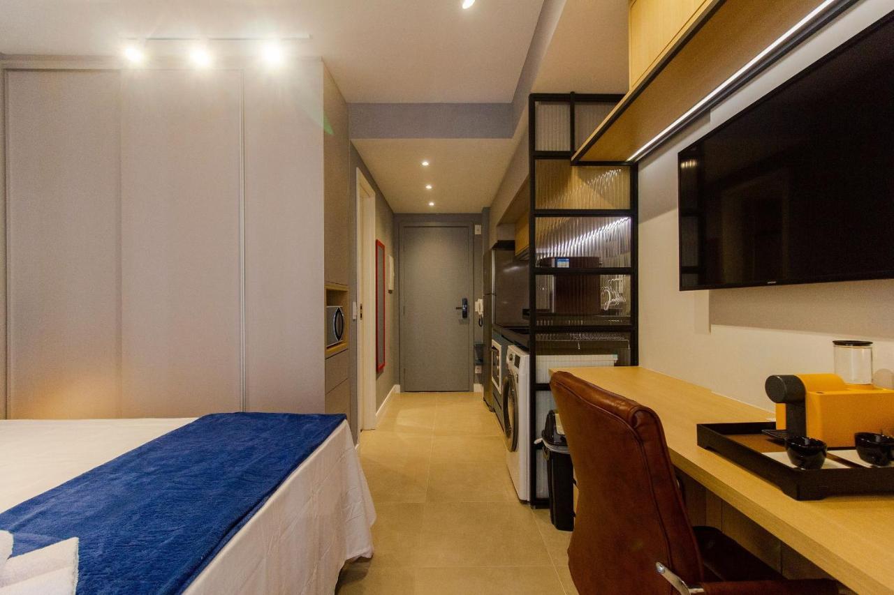 By Dabra - Studios Exclusivos Com Rooftop, Academia E Coworking Perto Da Avenida Paulista São Paulo Buitenkant foto