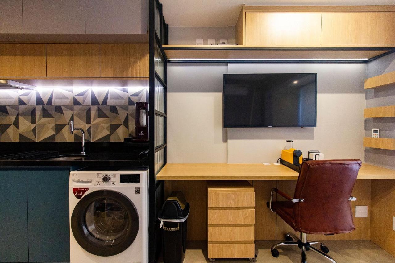 By Dabra - Studios Exclusivos Com Rooftop, Academia E Coworking Perto Da Avenida Paulista São Paulo Buitenkant foto